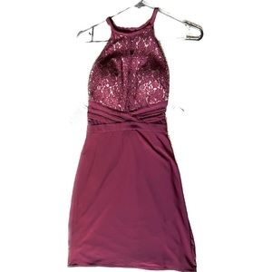 Morgan & Co Nordstrom Merlot Dress